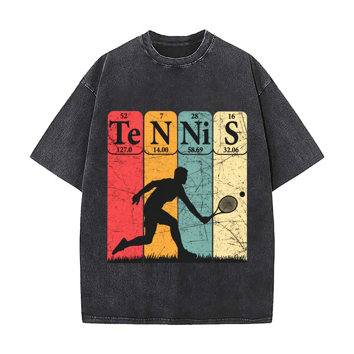 Table Tennis Shorts - Te Ni S Periodic Table Tennis