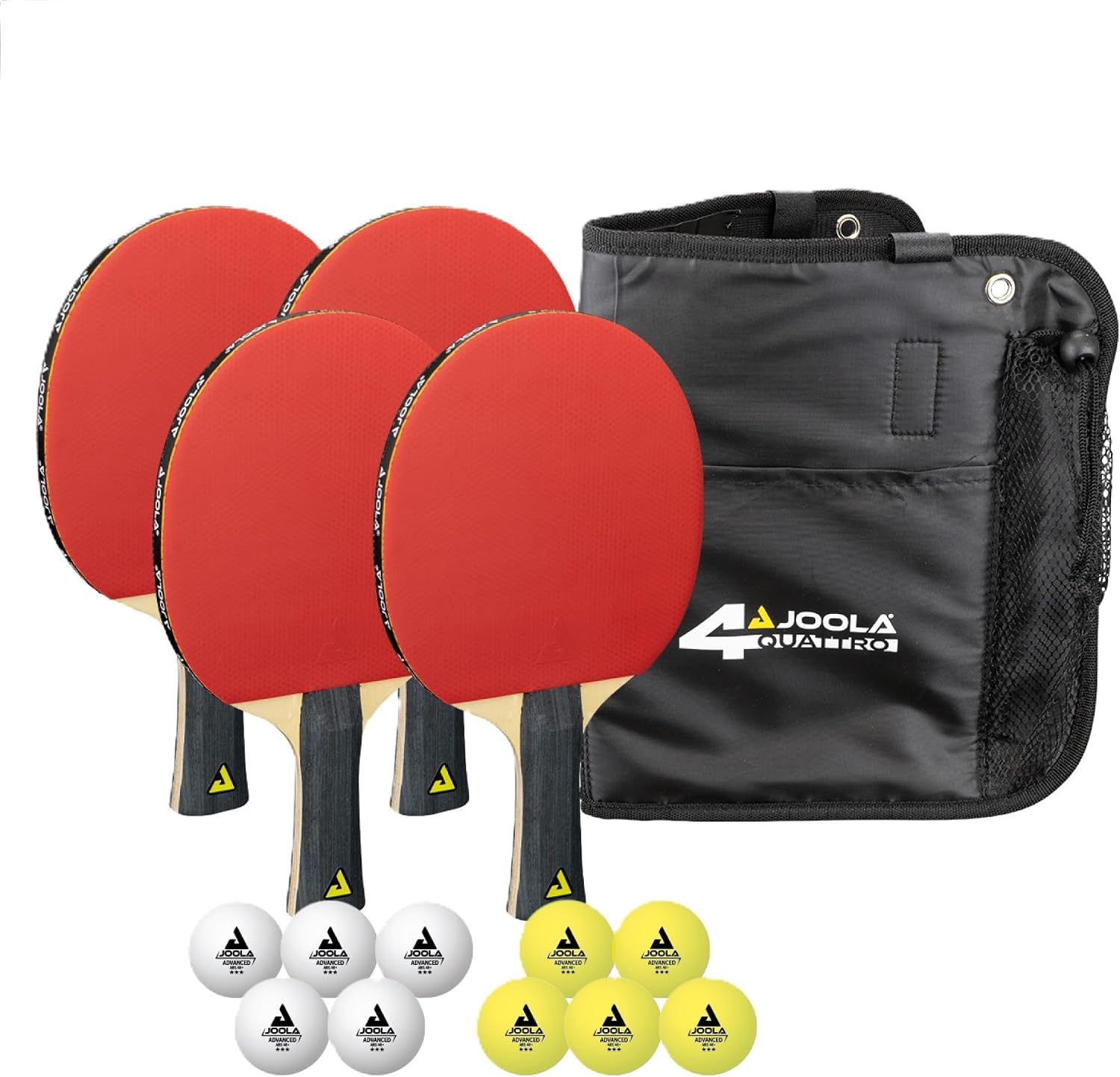 Table Tennis Reference - 4-Paddle Table Tennis Set with 10