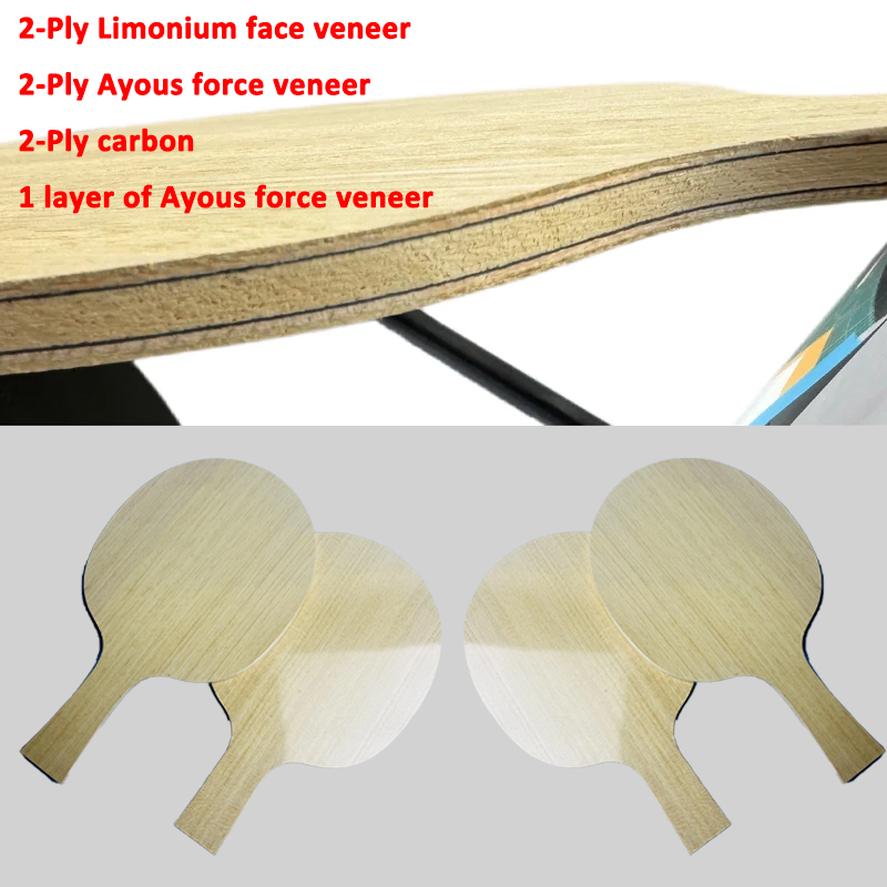 Table Tennis Blade with Limoni - Stiga Carbon Blade review and price