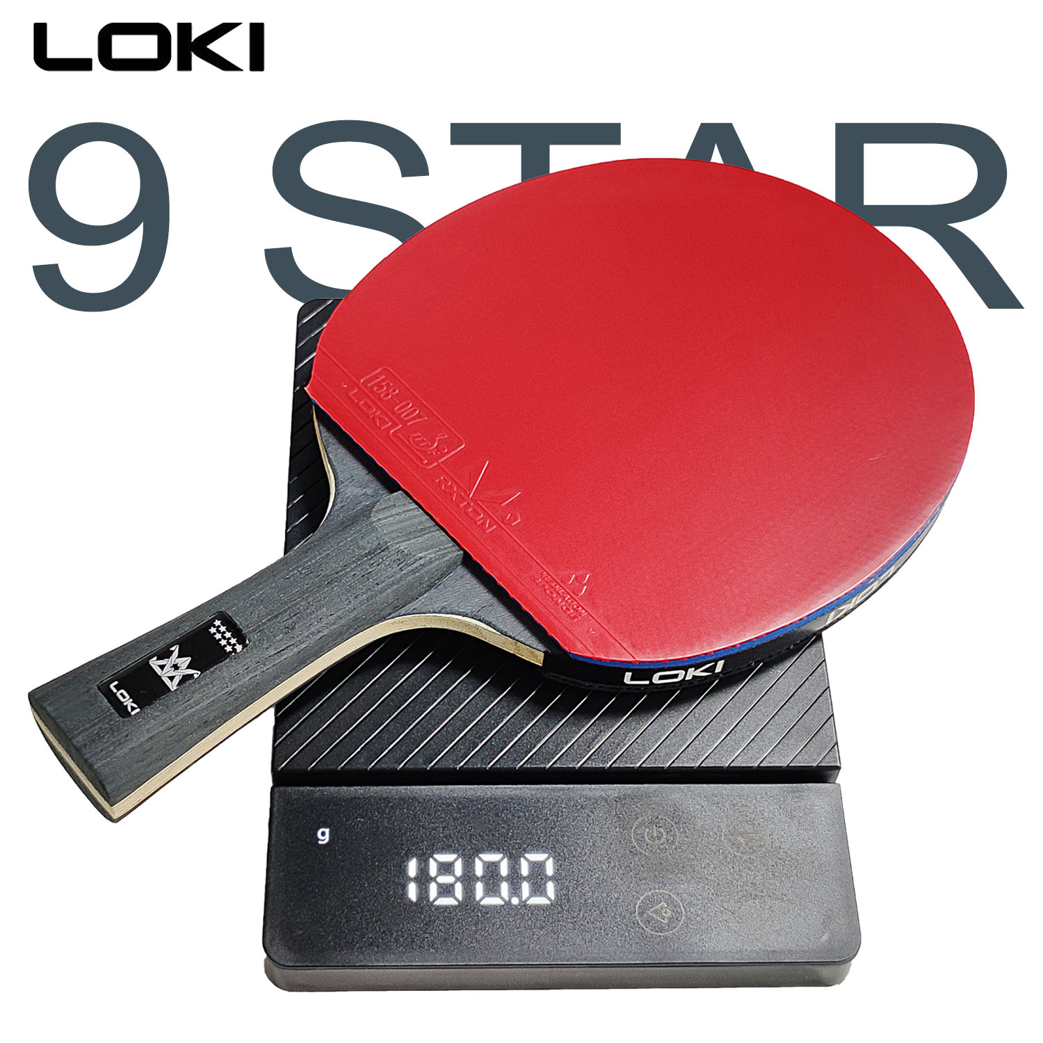 LOKI 9 Star Table Tennis Racke - Table Tennis Movie review and price