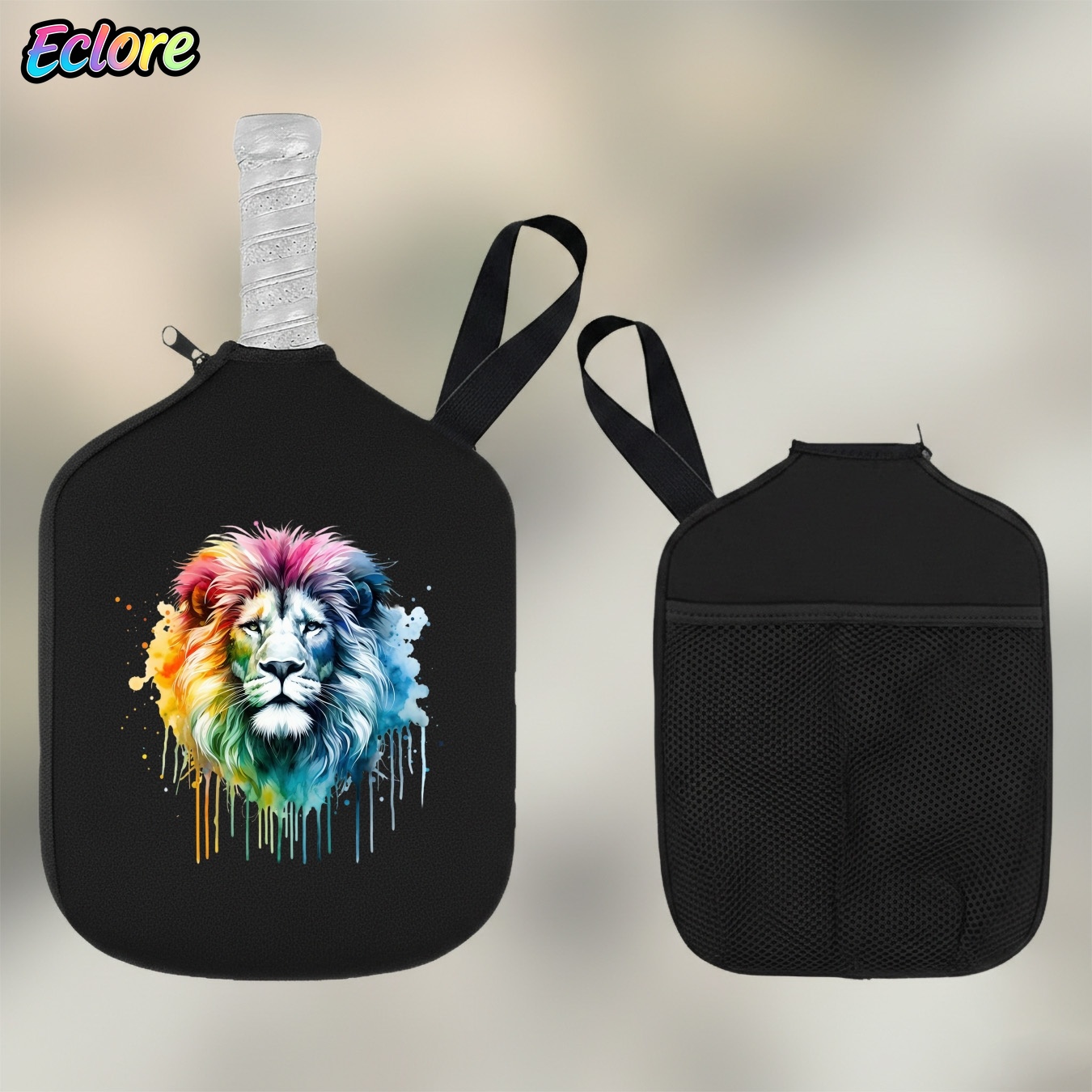 Colorful Watercolor Lion Head  - Table Tennis Table review and price