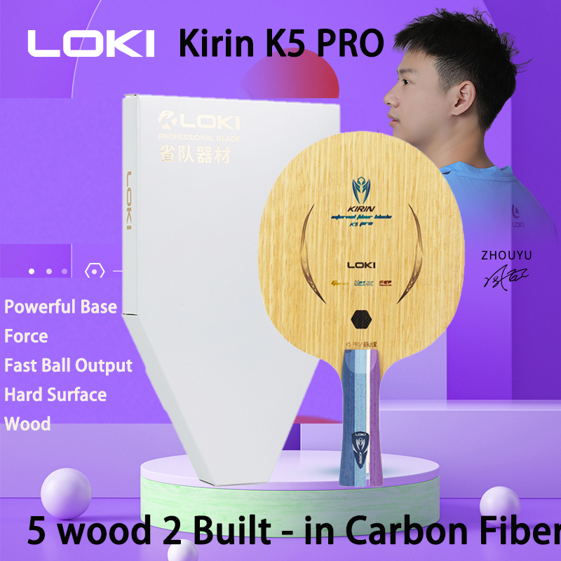 LOKI Kirin K5 PRO 5 Wood 2 Inb - Table Tennis Movie review and price