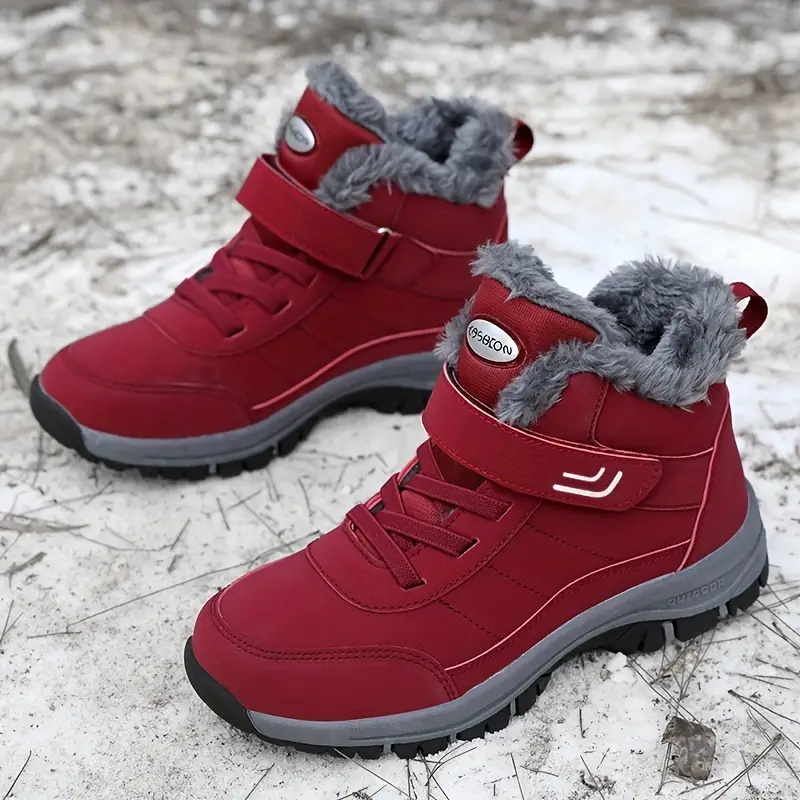 Women Winter Fleece Lined Snow - Anti Loop Rubber review and price