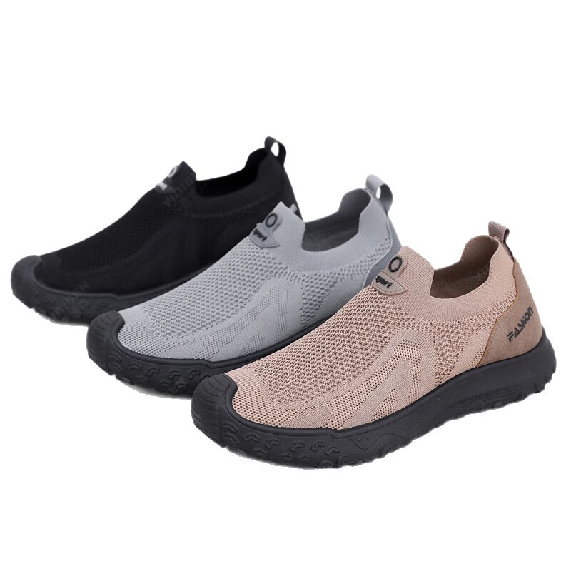 Summer Men Casual Shoes Elasti - Anti Loop Rubber review and price