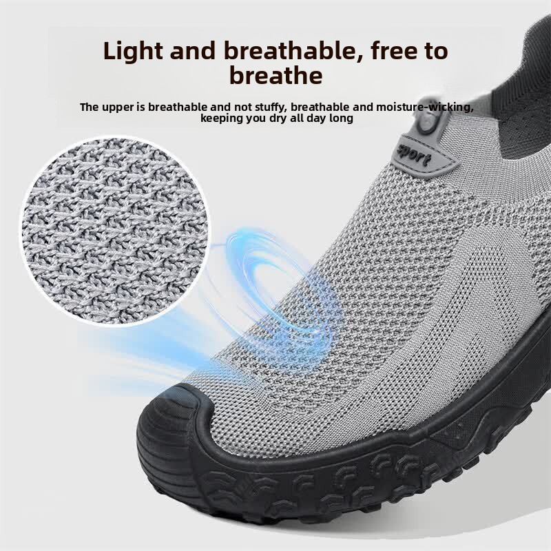 Summer Men Casual Shoes Elasti - Anti Loop Rubber review and price