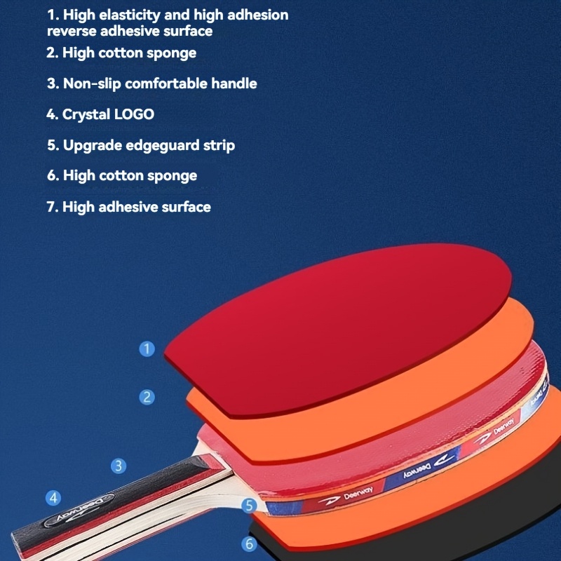 Deerway Table Tennis Racket Se - Table Tennis Net review and price