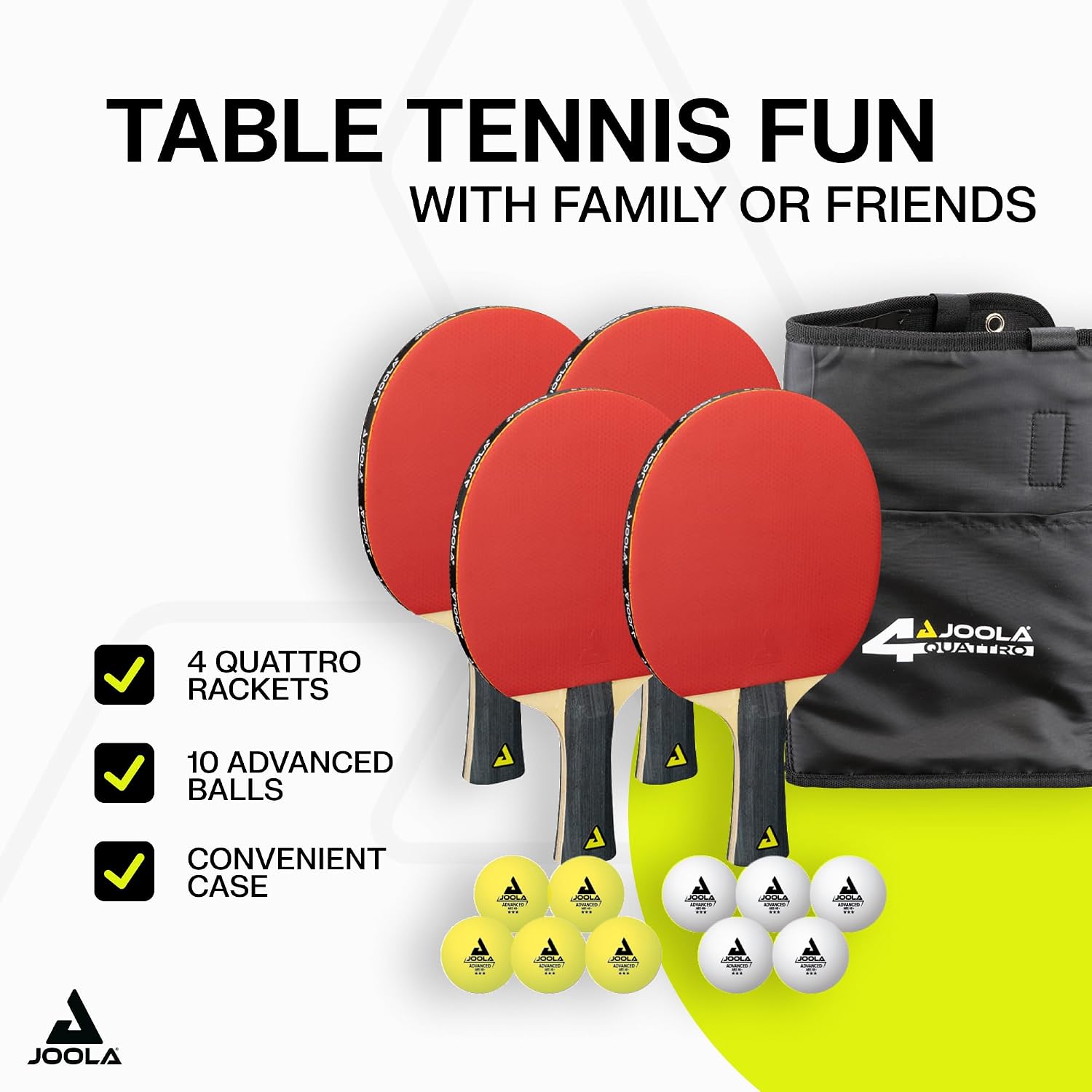 4-Piece Table Tennis Paddle Se - Table Tennis Reference review and price