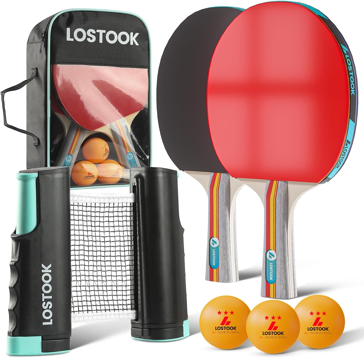 Pro Table Tennis Set: 2/4 Padd - Table Tennis Reference review and price