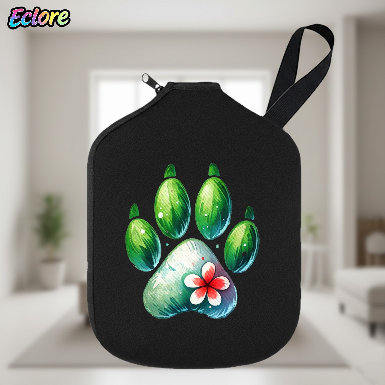 Green Watercolor Paw Print Pad - Table Tennis Table review and price